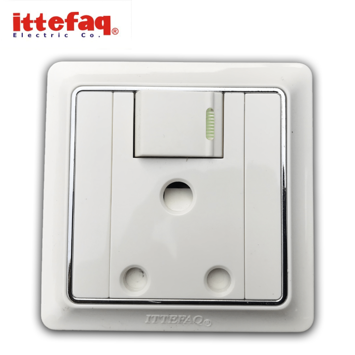 Ittefaq 15A power plug 3 Pin Plug Socket, Power Multi Socket Plug Bakelite Material 15 Amp High Quality
