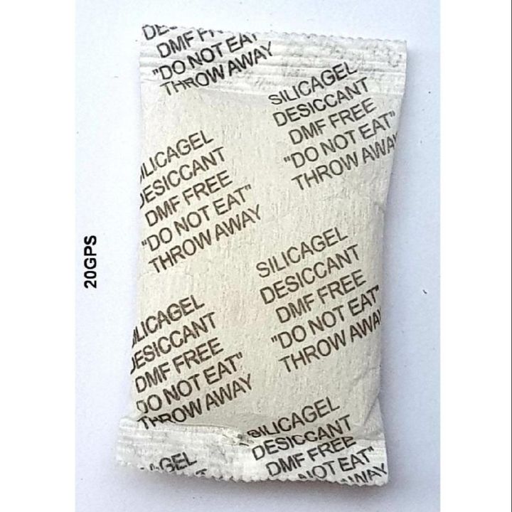 75 Pack 20 Gram Silica Gel Desiccant Moisture Absorbers 75