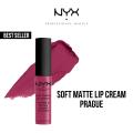 NYX Professional Makeup - Cosmetics Soft Matte Lip Cream Liquid Lipstick Prague. 