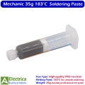 Mechanic XGZ40 IPX3 35g Soldering Paste High-Quality Leaded Flux Cream for PCB Rework, SMT & SMD Repair by Electrica. 