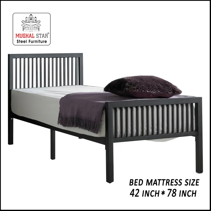 Comfort%20Bed%20Single/%20Single%20bed/%20Iron%20Bed/%20Mughal%20Star%20Steel%20Furniture%20-%20Image%202