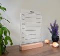 Kitchen Menu Planner, Weekly Menu Stand. 