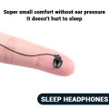 ASMR Earphone Hifi Headset Noise-Cancel Sleeping Earbud Soft Silicone Headset TPE Wire No Ear Pressure Earbuds For Xiaomi Huawei. 