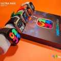HW9 Ultra MAX Smart Watch Series 8  49mm Men Sport Watch  2.2" HD Screen  Amoled 420x468  NFC Bluetooth Call Smart Watch. 