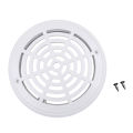20cm Main Drain Pool Anti Vortex Sump Grill /Cover with Screws. 