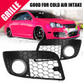 For Automotive Pair Front Bumper Fog Lamp Light Grill Grille For VW Jetta MK5 GTI GLI 2006-2009. 