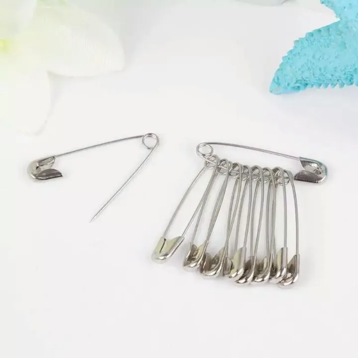 Silver%20Safety%20Pins%20Sewing%20Tools%20Accessory%20Stainless%20Steel%20Needles%20-%20Image%204