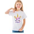 Kids T shirt - Polyester T shirt - Customize T shirt - name T shirt - Picture T shirt - Birthday T shirt - Birthday gift - Gift item -T shirt for girls - T shirt for boys - Gift Tshirt. 