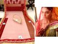 Net Nikkah dupatta with Traditional qabool hai embroidery on all borders. 