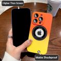 Gradient Magnetic Phone Cases For iPhone 11 12 13 14 15 Pro Max 14 15 Plus For Mag Safe Case With Lens Film Colorful Hollow Hard PC Back Cover. 