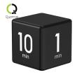 Quorrae Desk Productivity Timer Portable Rotating Pomodoro Timer with Led Display Adjustable Volume Cube Timer for Work Study Kitchen 1-60 Minutes Preset Sensor-controlled Favorite Rollover Timer with Led. 
