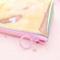 Creative laser coin purse small fresh student mini colorful cute girl heart coin bag key bag coin bag. 