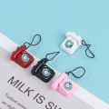 【Customer favorite】mini mobile phone Doll house decoration red black pink Retro phone for for 1/6 1/8 1/12 barbie doll use mini telephone. 