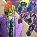 Vist Fox Kira-Yoshikage Adults Tie Simulated JoJos Bizarre Adventure Theme Tie. 