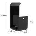 Wall Mount Heavy Duty Metal Under Table Gaming Headphone Stand Hand Bag Briefcase Under Table Hook Hanger. 