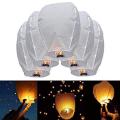 Sky Lantern Pack Of 5 | Paper Sky Lanterns For Functions | Sky Lanterns In MultiColors | Eco-Freindly Sky Lanterns | Sky Lanterns For Functions | Birthday Parties, Bridal Showers, Weddings, Baby Showers, and even Celebrations of Life Events.. 