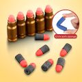 Glock Soft Bullet Toy Gun Shell Ejection Foam Darts Blaster Toy Gun Manual Airsoft Gun With Silencer For Kid Adult. 