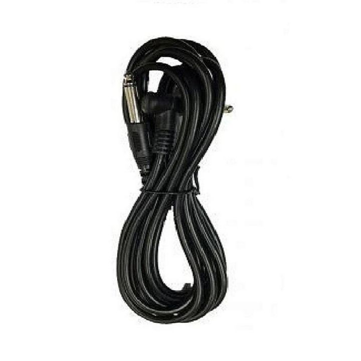 Guitar Cable - For Semi Acoustic & Electric Guitar - Black