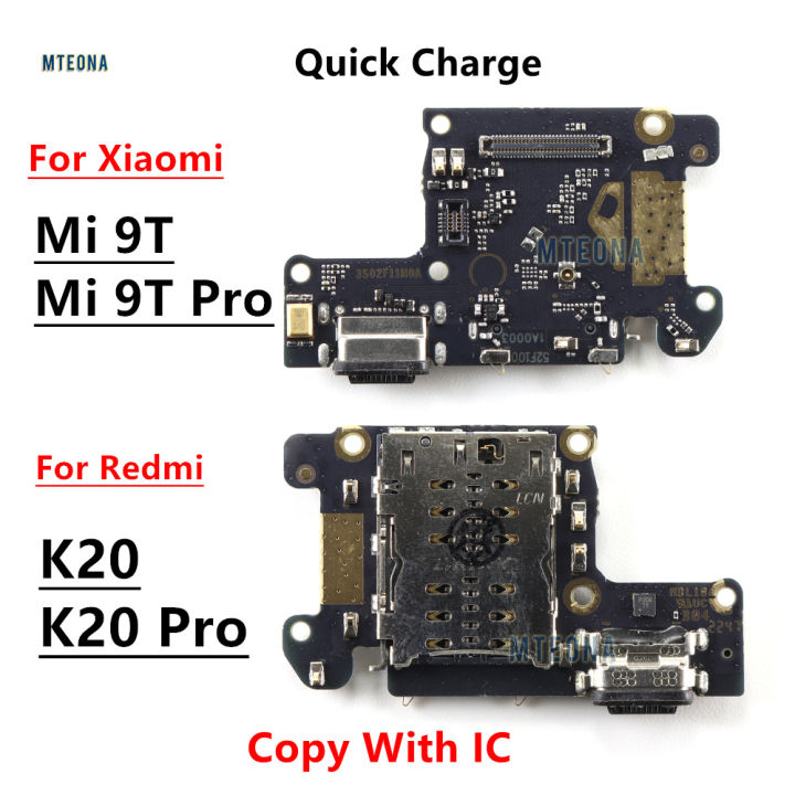 USB Charge Board For Xiaomi Mi 9T Mi9T Pro Charging Port For Redmi K20 Mobile Phone Accessories Replacement Spare Parts
