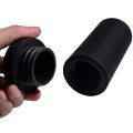 Dish Soap Squeeze Bottle for Sink Kitchen, Silicone Hand Soap Dispenser for Bathroom, Countertop Dispenser (Black). 