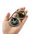 Marvel Avengers Dr Strange Necklace Men Doctor Strange Infinity Time Stones Eye of Agamotto Rotatable Necklace Keychain Kpop Straggle Steipos. 