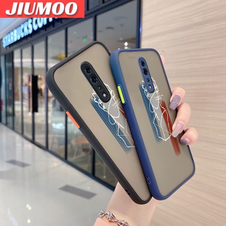 JIUMOO%20For%20OPPO%20Reno%20Z%20Case%20Fashion%20Tide%20Brand%20Frosted%20Transparent%20Back%20Cover%20Lens%20Camera%20Protect%20Phone%20Case%20Edge%20Full%20Cover%20Casing%20Hard%20Cases%20-%20Image%203