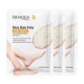 Foot Mask Rice Raw Care Exfoliating Whitening Foot Peeling Facial Mask Softening. 