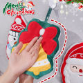 1/2/3Pcs Cute Christmas Hand Towels Absorbent Kitchen Towel Cute Xmas Home Decor Snowman Xmas Tree Kids Hanging Towel Bathroom Towel. 