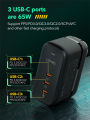 LDNIO Q367 65W GAN SUPER FAST CHARGER. 