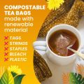 Organic Dandelion Root Tea-100 Tea Bags | Organic Herbal Tea | Eco-Friendly Tea Bags | Non-GMO Caffeine Free Tea. 
