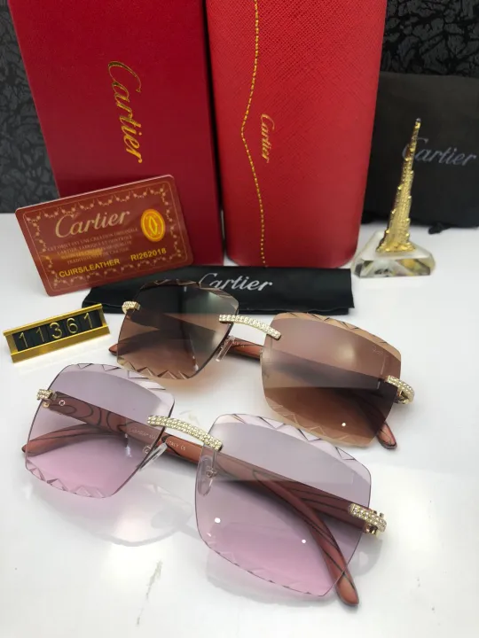 Carter-Rimless-Metal-Brown%20&%20Purple-Sunglasses%20-%20Image%202