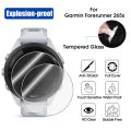 2pcs Tempered Glass for Garmin Forerunner 265 265s 965 HD Clear Protective Film Anti-scratch Glass Film for Garmin Watch Accessories. 