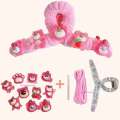 DIY Hair Clip Stickers with 10 Cute Charm Ingredients. 