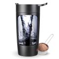 USB-Rechargeable Electric Shaker Bottle for Gym Shakes and More - Black Edition" UK IMPORT. 