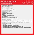 Chapli Kabab Recipe Mix 450g (Bachat). 