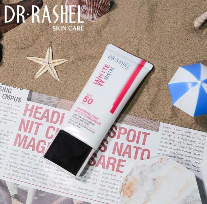 DR-RASHEL-Whitening Fade Spots Sunscreen -SPF50-PA+++ DRL.1845