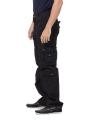 Black - Cotton - Chino Trouser for Men. 