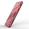 For Samsung Galaxy A24 5G / A24 4G Punk Armor 2 in 1 PC + TPU Shockproof Phone Case with Invisible Holder. 