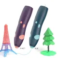 3d Pen - 3d Printing And Drawing Pen - Upgraded Intelligent 3d Printer - Kids Toys - Painting And Drawing Tool - Toys For Boys And Girls - Magic Pen - USB Supported Printing Pens With 1.75 Mm Pla/Abs Filament Supported - Rechargeable 3d Pen.. 