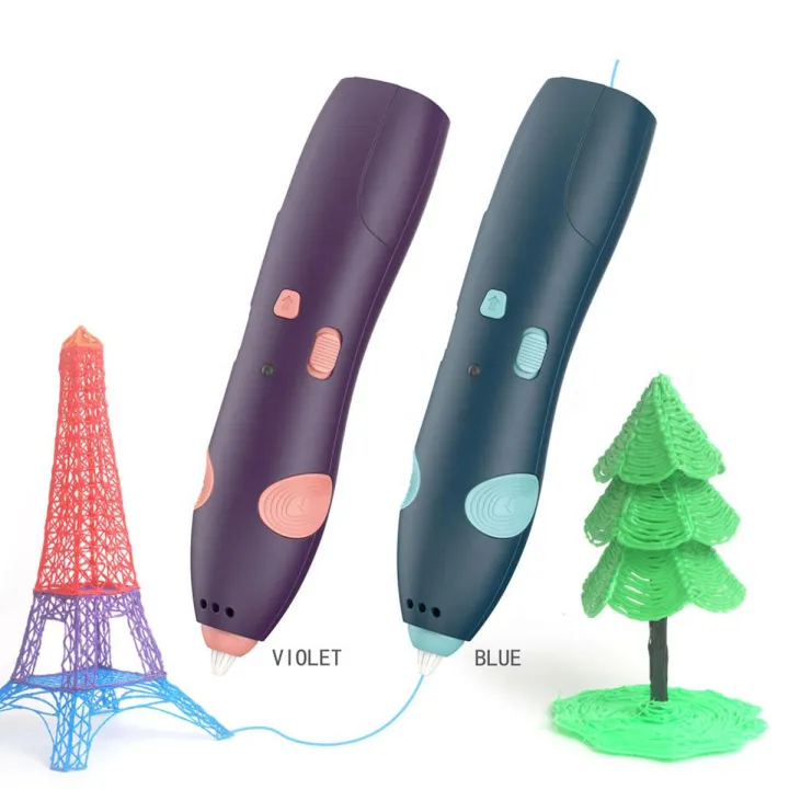 3d Pen - 3d Printing And Drawing Pen - Upgraded Intelligent 3d Printer - Kids Toys - Painting And Drawing Tool - Toys For Boys And Girls - Magic Pen - USB Supported Printing Pens With 1.75 Mm Pla/Abs Filament Supported - Rechargeable 3d Pen.