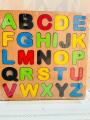 Wooden Educational Learning boards ABC board 123 boards shapes learning small abc learning board imported. 