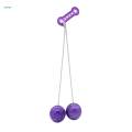 2x Novelty Swing Bump Ball Hands on Abilities Interactive Game Sensory Toy Hand Swing Rope Ball Toy for Kids Easter Basket Stuffers Goodie Bag Toy. 