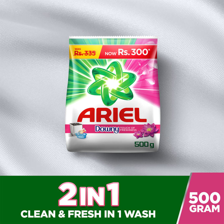 Ariel Detergent Washing Powder 2in1 Touch of Downy - 450g Pack