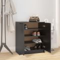 Toheed Wood Shoe Storage Cabinet, Wooden Shoe Rack Organiszer, 4 Shelves Shoe Box. 
