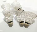 Pack of 6- Badminton Shuttlecocks - Plastic. 