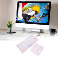 Keyboard Stickers Universal Desktop Computer Mechanical Keyboard Clear Beautiful English Keycap Button Stickers  Key Words. 