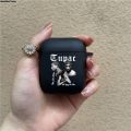 【Breakfast Daieu】Luxury Rapper Tupac 2pac Earphone Case for Airpods 2 Pro Pro2 Soft Black Charging Box Headphone Cover for Air Pod 3 Accessories. 