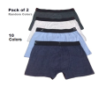 Men Underwear Pure Cotton Comfortable And Flexible, Pack Of 2 - Stay Comfy With Pure Cotton Underwear For Boys. 