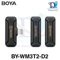 BOYA BY-WM3T2-D2 Mini 2.4GHz Wireless Microphone with Lightning Port for iOS Devices. 