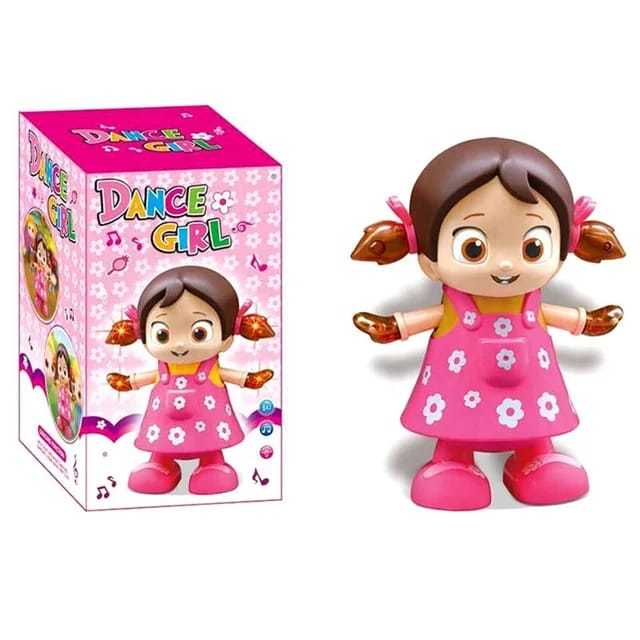 Dancing Girl light doll YIJUN Musical Fun Toy with Flash